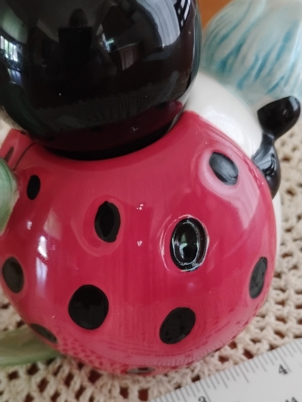 Burton And Burton Ladybug Ceramic Teapot 2005 - Picture 6 of 9